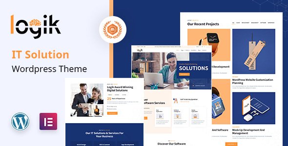 Logik  IT Services WordPress Theme TFx
