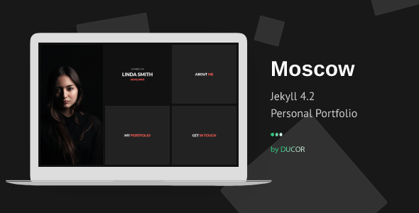Moscow - Personal Portfolio Jekyll Template TFx
