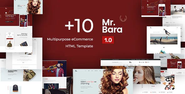 MrBara - Multipurpose eCommerce HTML Template TFx
