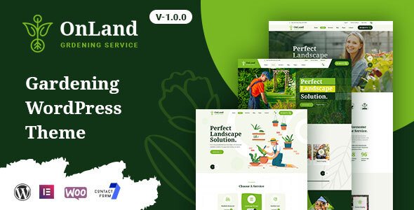 OnLand - Gardening WordPress Theme TFx