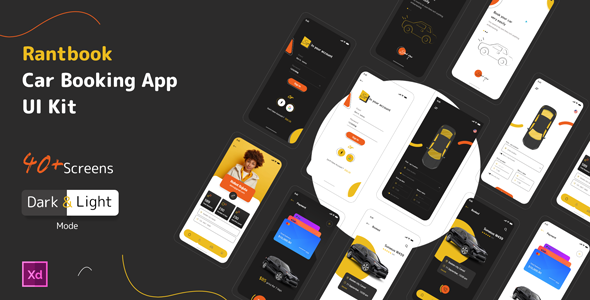 Rantbook - Car booking App Ui Kit TFx