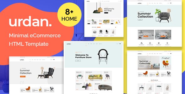 Urdan - Minimal eCommerce HTML Template TFx