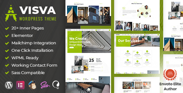 Visva - Architecture WordPress Theme TFx