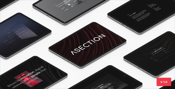 ASection - Bootstrap 5 Personal One Page HTML Template TFx