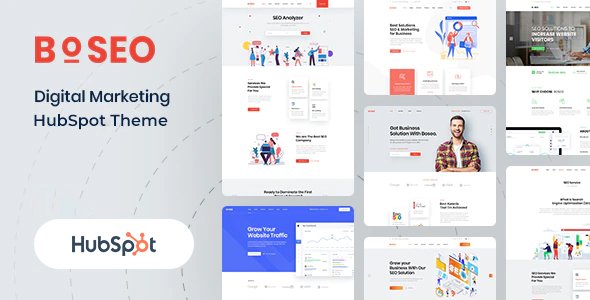 Boseo - Digital Marketing HubSpot Theme TFx