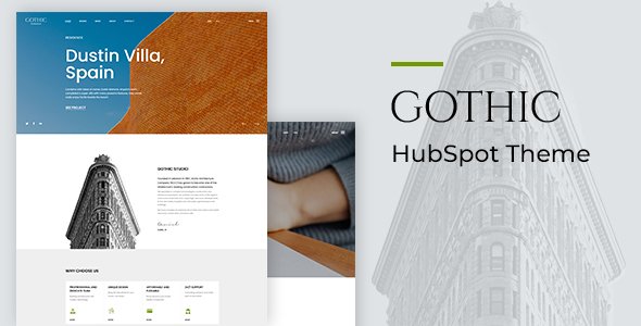 Gothic - Architecture HubSpot Theme TFx
