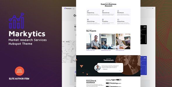 Markytics - Market research Services HubSpot Theme TFx