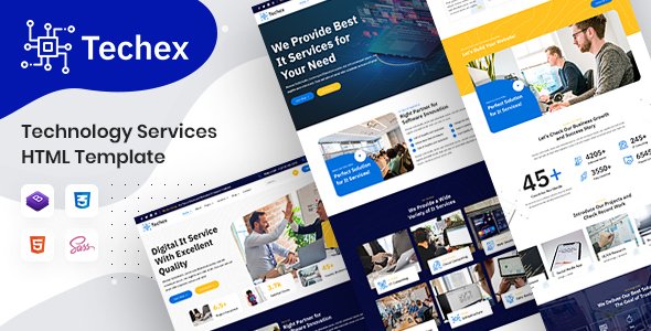 Techex - Technology Services HTML Template TFx