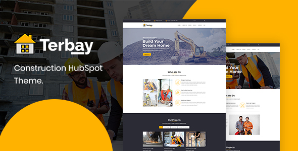 Terbay - Construction HubSpot Theme TFx
