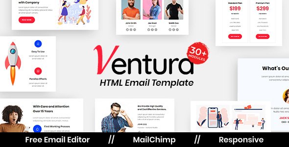 Ventura Agency - Multipurpose Responsive Email Template TFx