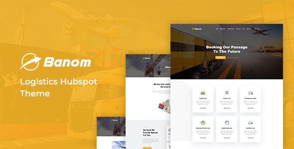 Banom - Logistic HubSpot Theme TFx