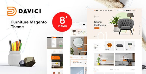 Davici Ultimate Magento 2 Theme  RTL Supported TFx