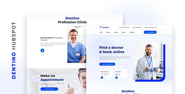 Dentino - Dental Clinic HubSpot Theme TFx