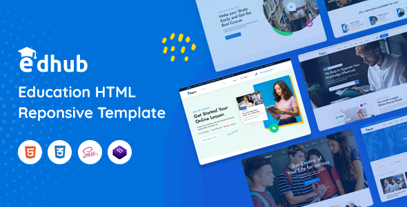 Edhub - Education HTML Template TFx SiteTemplates