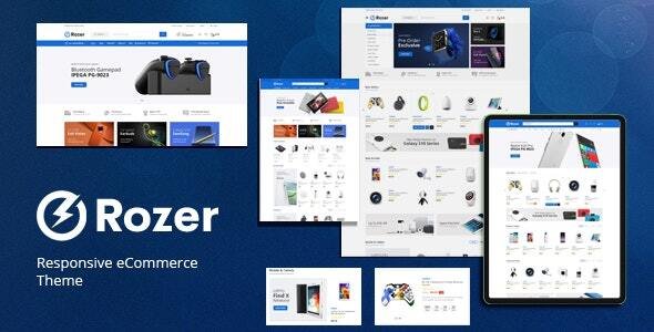 Rozer - Digital eCommerce WordPress Theme TFx