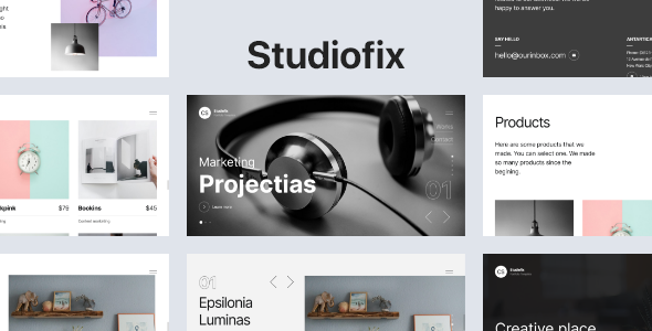 Studiofix - Creative Website Template TFx