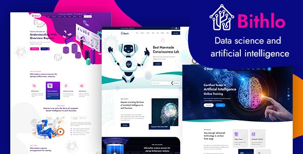 Bithlo - Data Science amp Artificial Intelligence HTML Template TFx