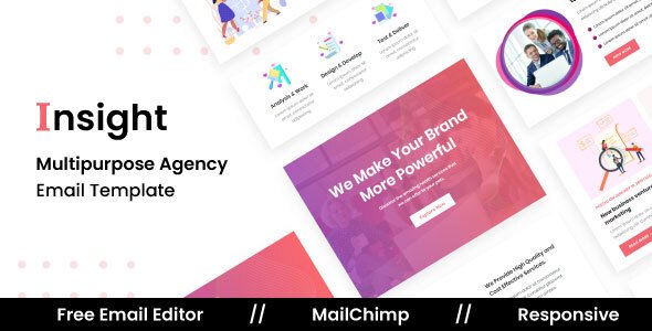 Insight Agency - Multipurpose Responsive Email Template TFx