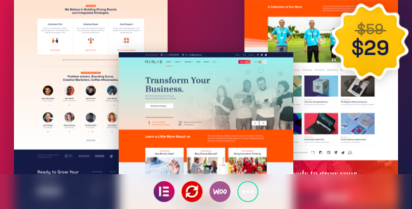 MarLab  Digital Solutions WordPress Theme TFx