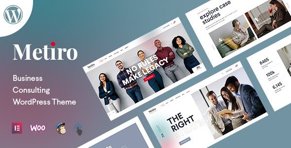 Metiro - Business Consulting WordPress Theme TFx