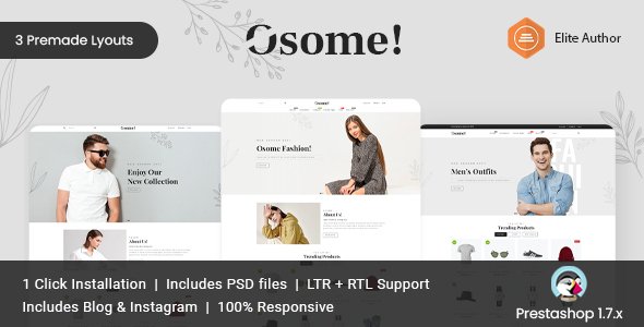 Osome - Responsive Prestashop Theme TFx
