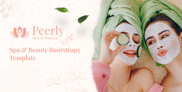 Peerly - Spa amp Beauty Bootstrap 5 Template TFx