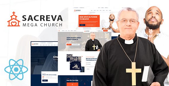 Sacreva - Church And Religious React JS Template TFx
