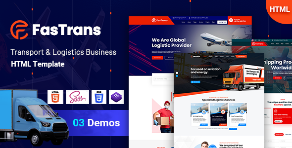 Fastrans - Transportation amp Logistics Template TFx