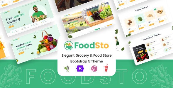 Foodsto  Grocery amp Food Store Hbs Scss amp Html Theme TFx