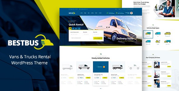 Bestbus - Rental WordPress theme TFx WordPress