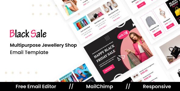 Blacksale - Multipurpose Responsive Email Template TFx