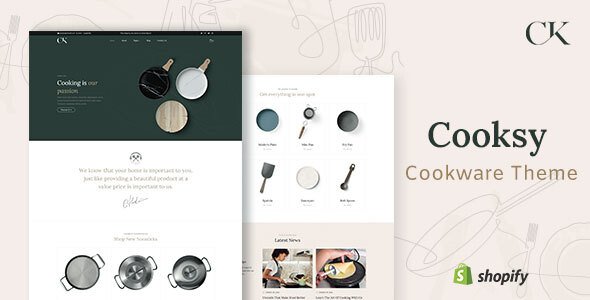 Cooky - Kitchen Appliances Store Shopify Theme TFx