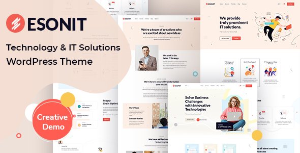 Esonit - IT solutions WordPress Theme TFx