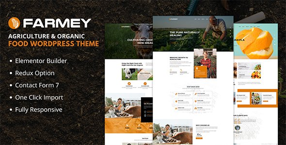 Farmey - Agriculture WordPress Theme TFx