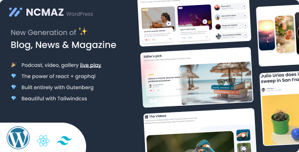Ncmaz - Blog Magazine WordPress Theme TFx
