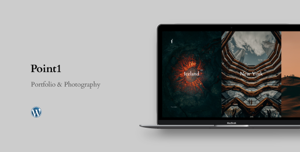 Point1 - Creative Portfolio amp Photography WordPress Theme TFx
