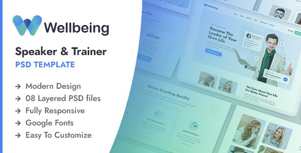 Wellbeing - Speaker amp Trainer PSD TFx