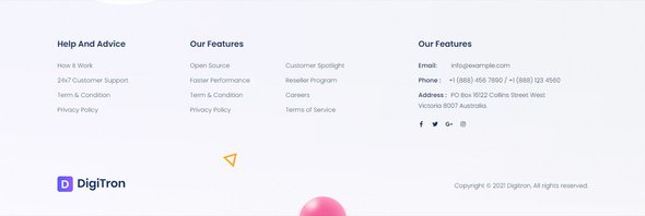 Digitron - Software amp SaaS Elementor Template Kit TFx