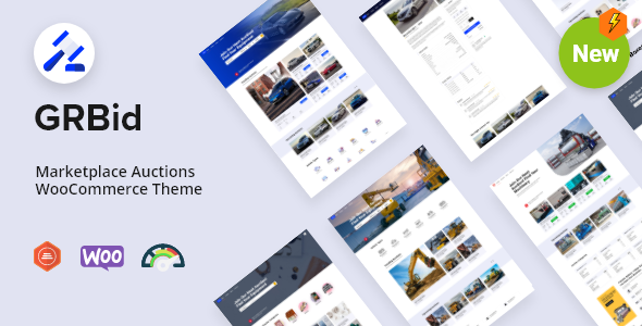 GRBid - Marketplace Auctions WooCommerce Theme TFx