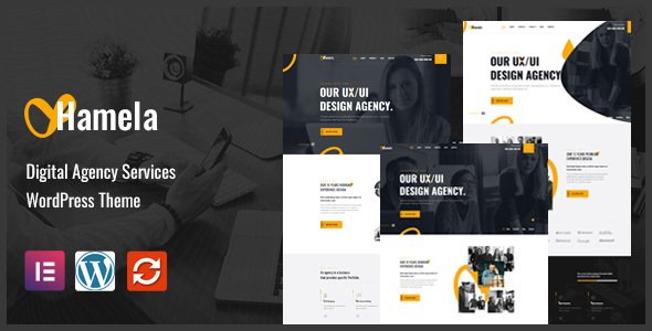 Hamela - Digital Agency Services WordPress Theme TFx