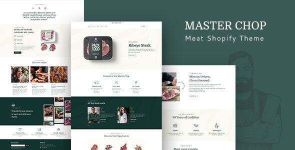 Master Chop - Meat Shop Shopify Store TFx