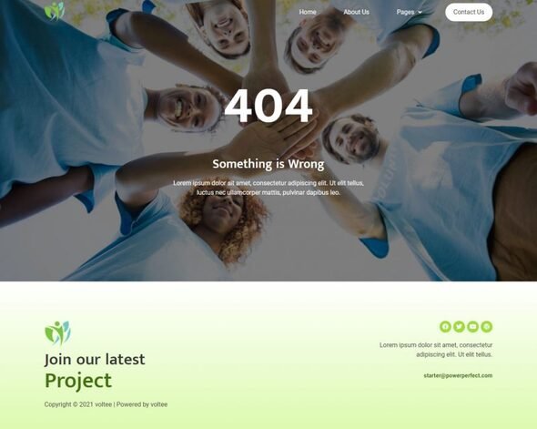 Voltee - Volunteering Service Elementor Template Kit TFx