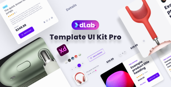 XdLab - Template UI Kit Pro TFx