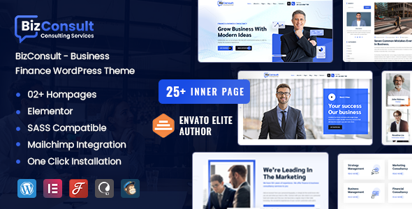BizConsult  Business WordPress Theme TFx