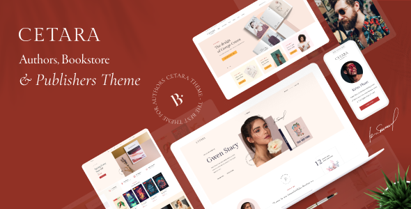 Cetara - Beautiful WordPress Theme for Authors TFx