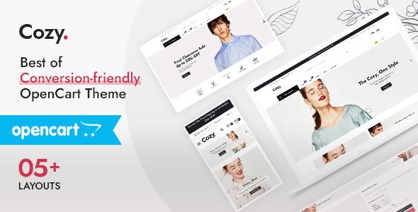 Cozy - Advanced OpenCart Multipurpose Responsive Theme TFx
