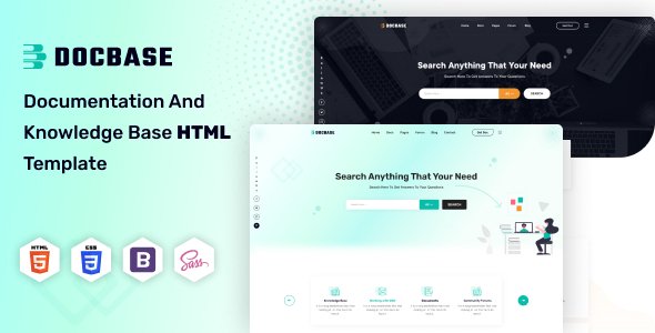 Docbase - Documentation amp Knowledgebase HTML Template TFx
