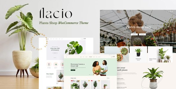 Flacio - Plants Shop WooCommerce Theme TFx