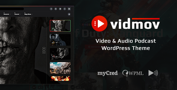 VidMov - Video WordPress Theme TFx WordPress