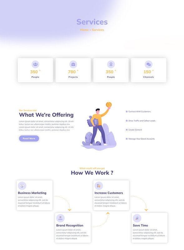 Salegure - Social Media Marketing Agency Elementor Template Kit TFx